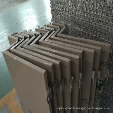 Shaped Stone Color External Wall Cladding Panel